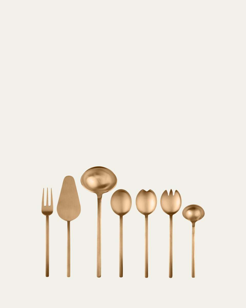 Due Ice Oro 7-Piece Full Serving Set